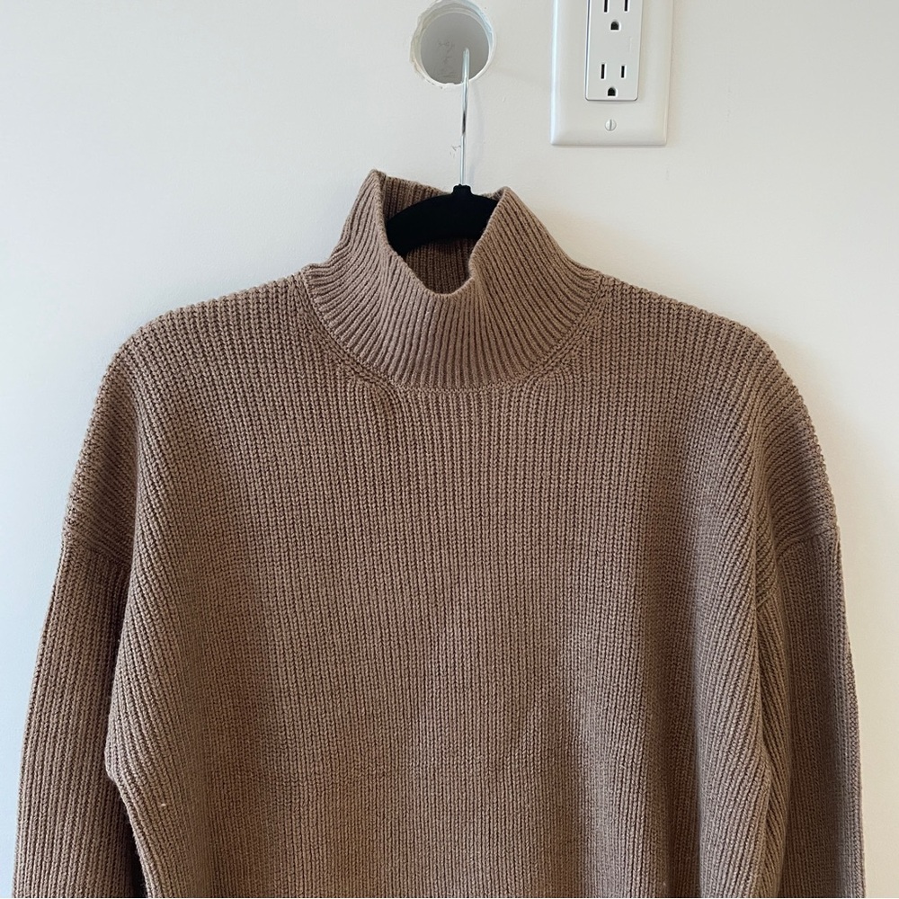 Suzy Shier Tan Knit Sweater - Picture 2 of 7